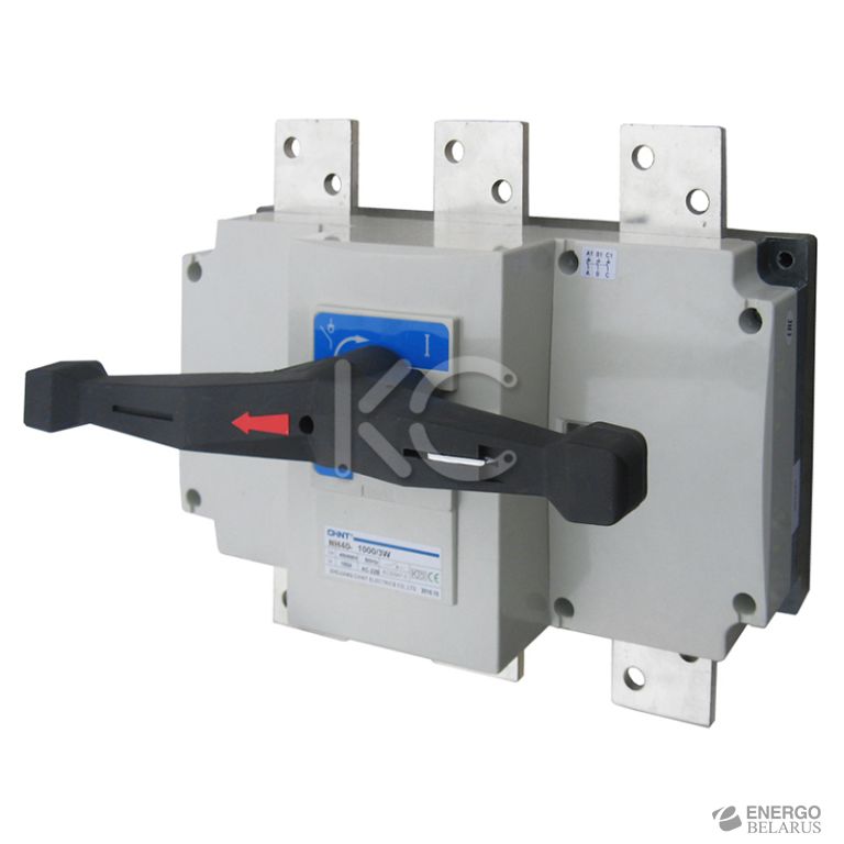 Выключатель-разъединитель NH40-1600/3W ,3P,1600А, выносная рукоятка управления CHINT