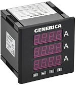 Амперметр  IDA21-5-3-3-LED-G