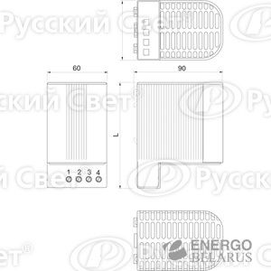 Нагреватель 90Вт 110-230В SchE ENN NSYCR100WU2C