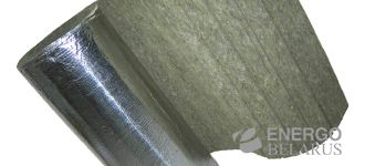 Маты базальтовые вертикально-слоистые МВС на стеклопластике толщина 20мм-100мм