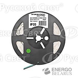 Лента светодиодная 71 436 NLS-3528G60-4.8-IP20-12В-Pro R5 (уп.5м) Navigator 4670004714362