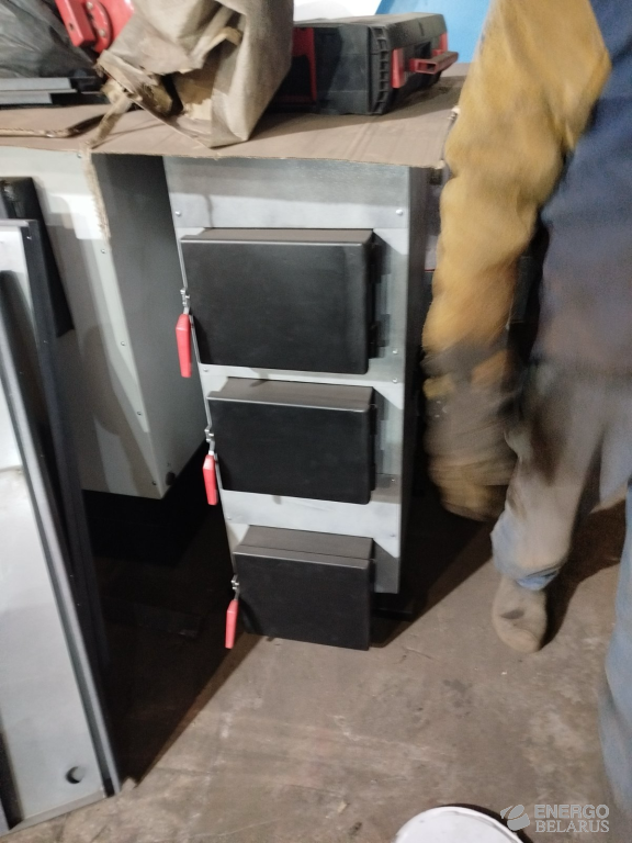 Котел твердотопливный КОТВМ 20 (20 КВт) с автоматикой