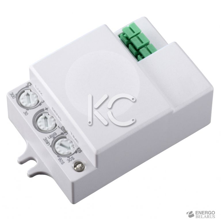 Микроволновый датчик движения 1200Вт 360гр. до 8м IP20 МВ-706-КС