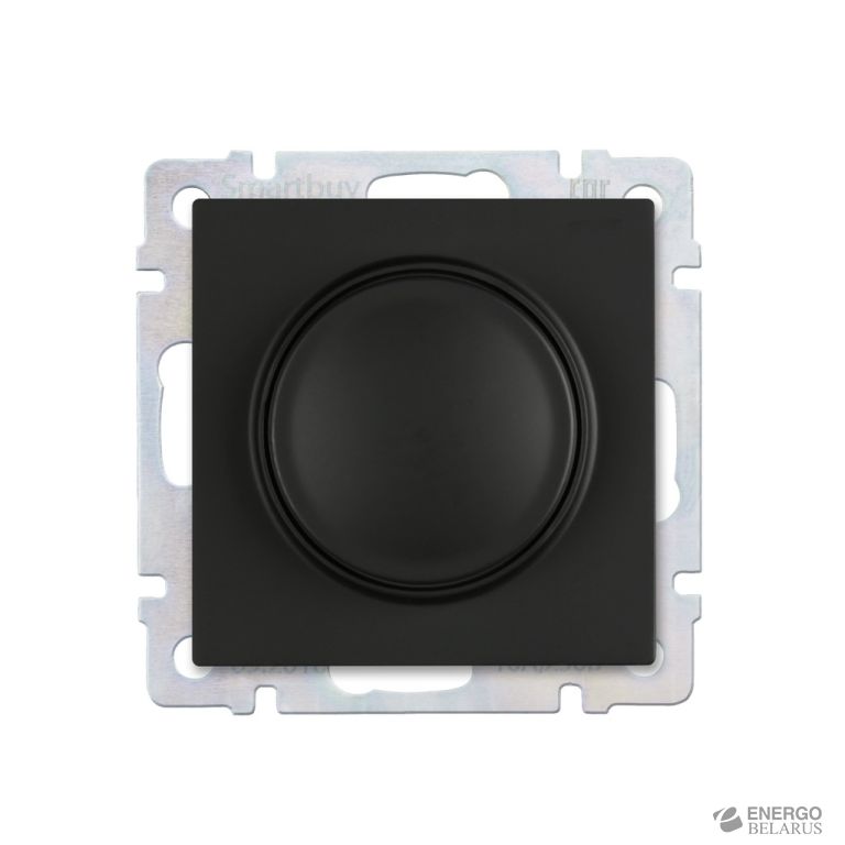 Светорегулятор (диммер) 600W, черный, "Нептун" Smartbuy