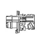 Разъем 1-967447-1 для оконцевания кабеля