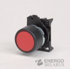 Кнопка плоская без подсветки PPRN1 Black Line серия PEGASUS D 22мм