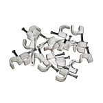 Пластиковые скобы для кабеля 4 (круглые) (50) КС