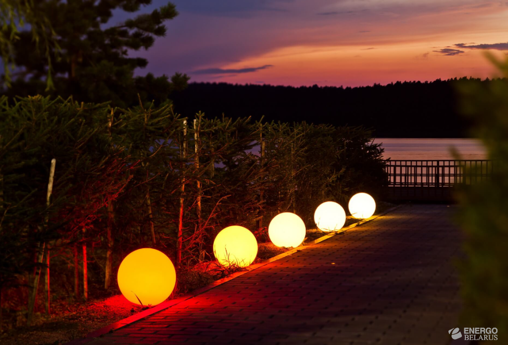 Шары с LED подсветкой