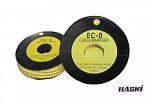 Маркер кабельный МКО EC-0 0.(0,75-1,5мм2) HASKI