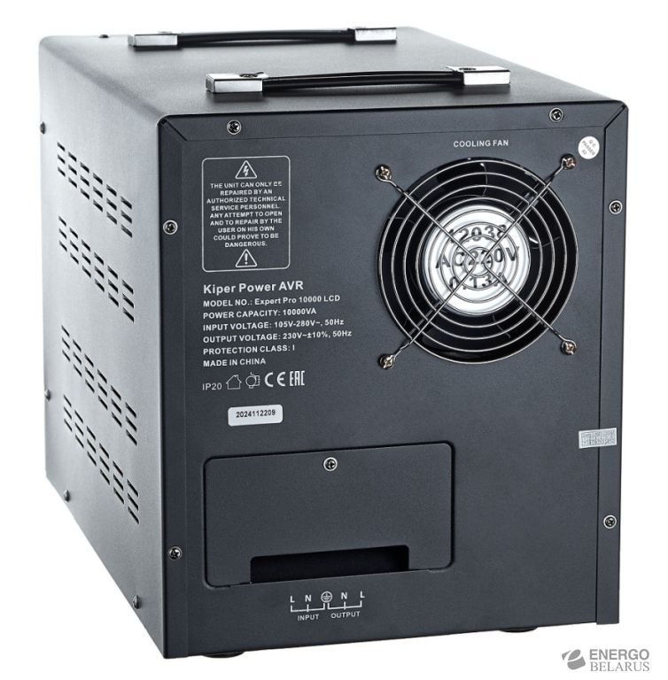 Стабилизатор напряжения Kiper Power Expert Pro 10000 LCD (10000VA/6000W)