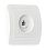 Розетка компьютерная RJ-45 1-местная белая "Марс", Smartbuy