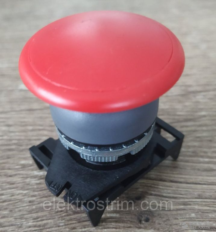 Кнопка грибковая без фиксации PPFN1M4NGL d40 RED IP67-69