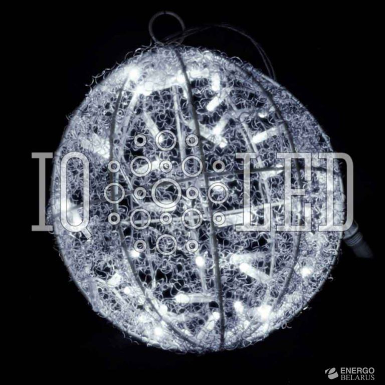 Шар подвесной белый D25