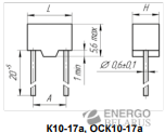 Конденсатор К10-17а
