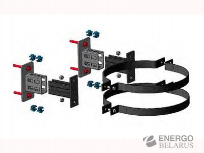 Крепление баллона сейсмостойкое