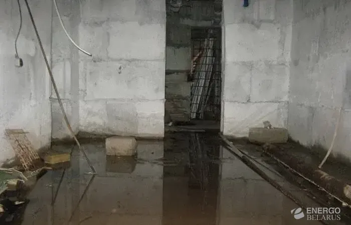 Откачка воды из подвальных помещений