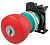 Кнопка грибковая с фиксацией и ключом PPFN1C4NX d40 RED IP65