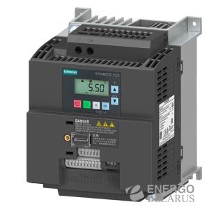 Преобразователь Siemens SINAMICS V20 6SL3210-5BB22-2UV1