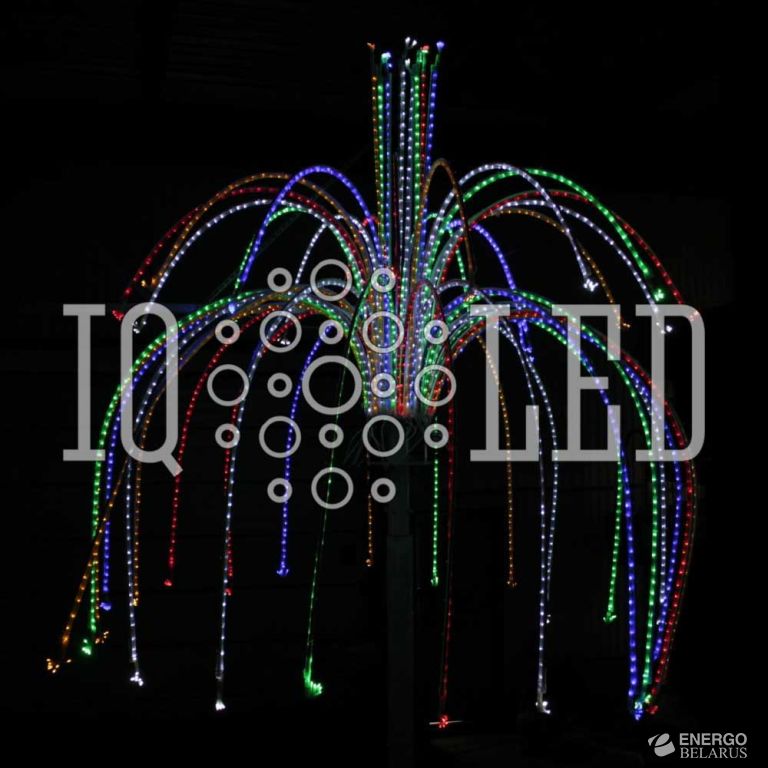 Фейерверк 240V Магнолия с контрол. 2,6м*3м*2,8м 48 лучей 24Вольта