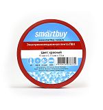 Изолента Smartbuy,  0.13х15мм, 10 метров, красная
