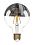 Лампа светодиодная (LED) ART Smartbuy-G95Хром-7W/3000/E27