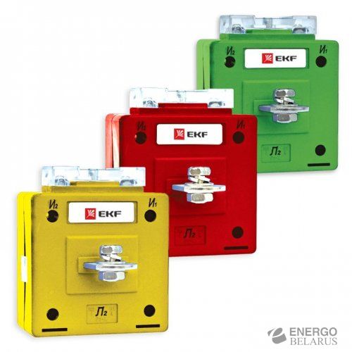 Трансформатор тока ТТЭ-А-150/5А класс точности 0,5  (color) EKF PROxima