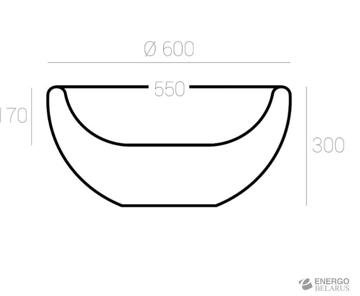 Кашпо с подсветкой
