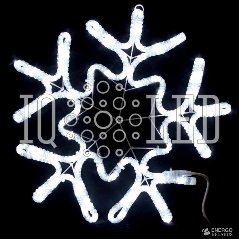 Снежинка White 56х57см, 230V,