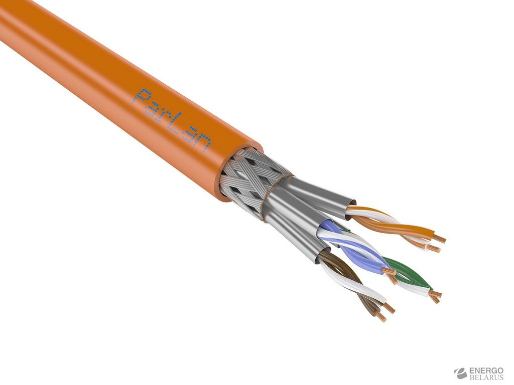 ParLan S/FTP Cat6A ZH нг(А)-HF 4х2х0,57 - кабель безгалогенный для СКС и IP-сетей