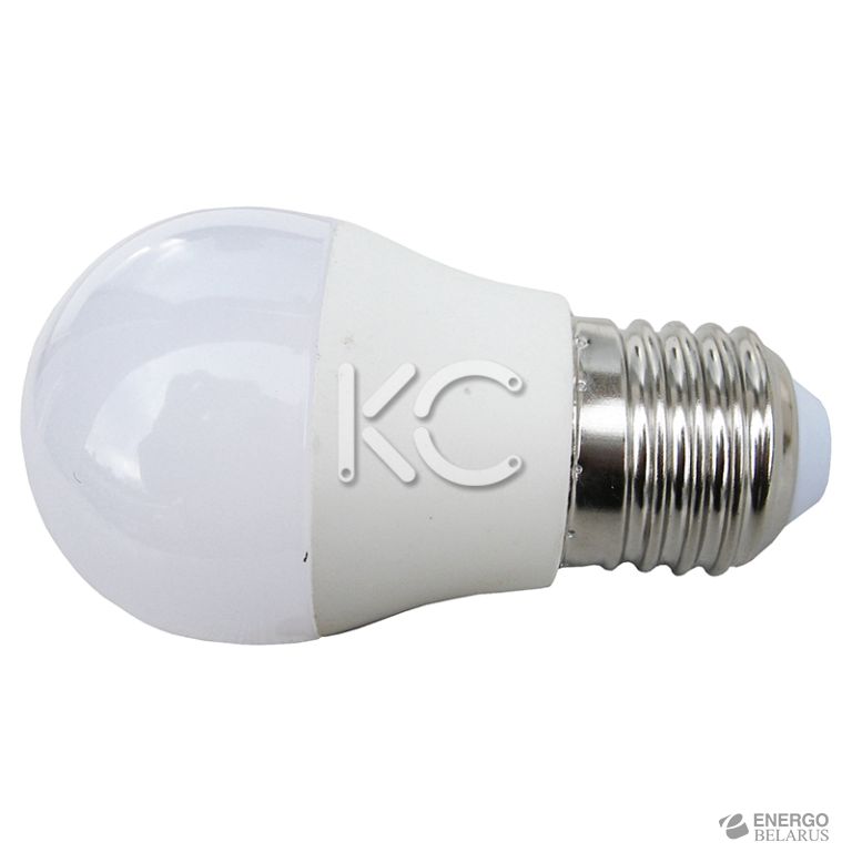 Лампа светодиодная G45-5W-3000K-E27-KC