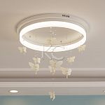 Светильник светодиодный потолочный Астерия MMD-LED D331-65см-37W, 4000K, белый, Home Light