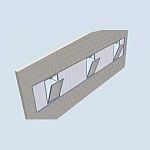 Вертикальные светоаэрационные полосы