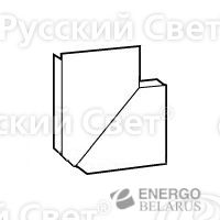 Угол плоский 75х20 Leg 030303
