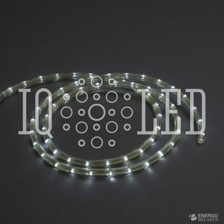 Дюралайт круглый 2W 3.33CМ 100M 220V WB2 белый, 11.5мм, кратность резки 2М