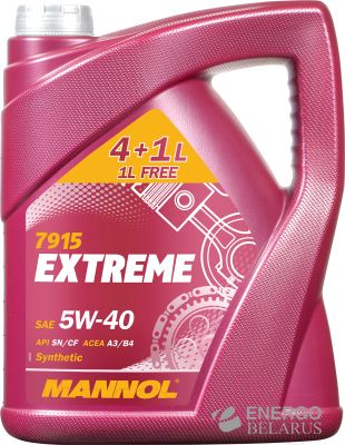 Масло моторное Mannol Extreme 5w-40 (7915)