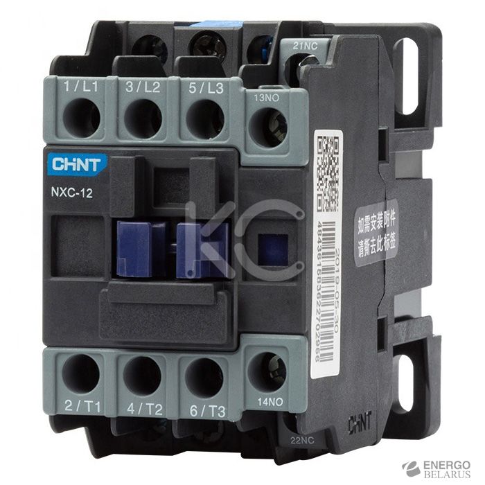 Контактор NXC-12 380АС 1НО+1НЗ 50Гц (R) (CHINT)