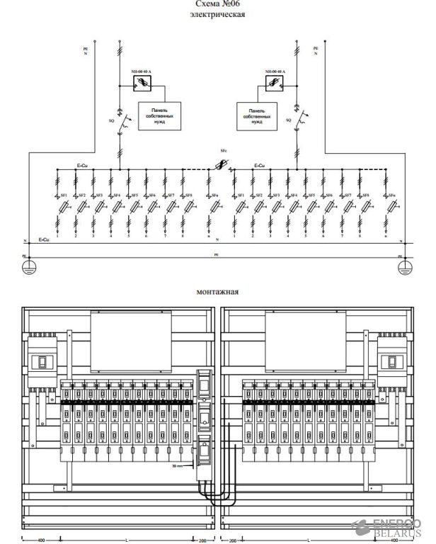 Низковольтные панели НП NZMN3-AE(VE) +XAV 26