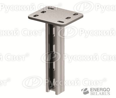 Стойка потолочная L300мм двойная (41х21) гор. оцинк. ДКС BSD2103HDZ