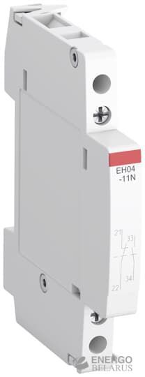 Блок вспомогательных контактов EH04-11N, 6А, 1NO+1NC, ABB