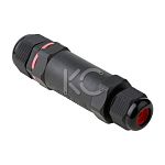 Кабельный коннектор CB3 I-образный, 1,0-4,0 мм2, 25А (клеммник 3PIN) IP68 КС