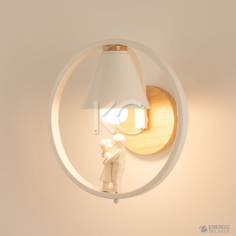 Светильник светодиодный настенный Астерия MMD-LED B138-4-1xE27, белый, Home Light
