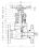 Задвижка компактная ЗКС 31с77нж DN15 PN 1,6 МПа фланцевое исполнение