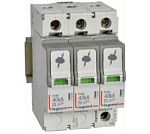 УЗИП (разрядник), T2, In=20kA, Imax=40кA, 8/20мкс, 3P, сигн конт