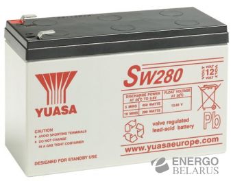 Батарея аккумуляторная YUASA SW280 12V/9Ah