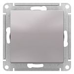 Переключатель 1-клавишный Schneider Electric AtlasDesign ATN000361 Алюминий