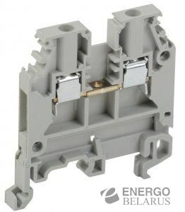 Зажим наборный ЗНИ-2,5 кв.мм серый (YZN10-002-K03)