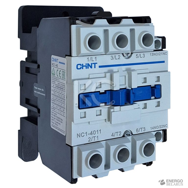 Контактор NC1-4011 40А 230В/АС3 1НО+1НЗ 50Гц (R) (CHINT)