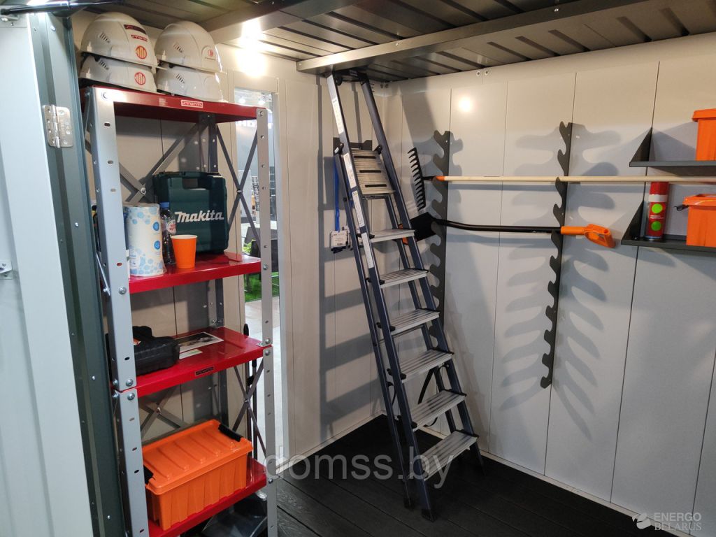 Сарай NEO 6x2. Хозблок металлический