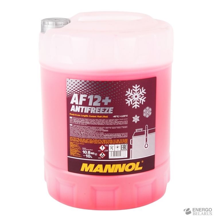 Антифриз Mannol AF12+ Longlife  4112 (Концентрат) (5, 6 кг)