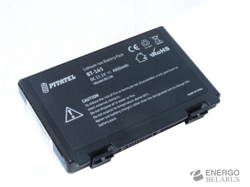 Батарея аккумуляторная Pitatel BT-165 для ноутбуков Asus K40/K50/P50